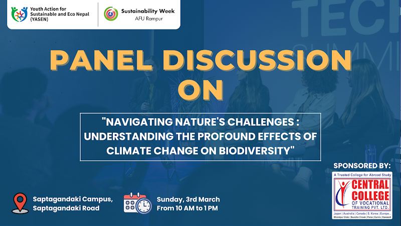 Navigating Nature's Challenges panel